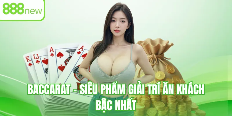 Baccarat - siêu phẩm giải trí ăn khách bậc nhất
